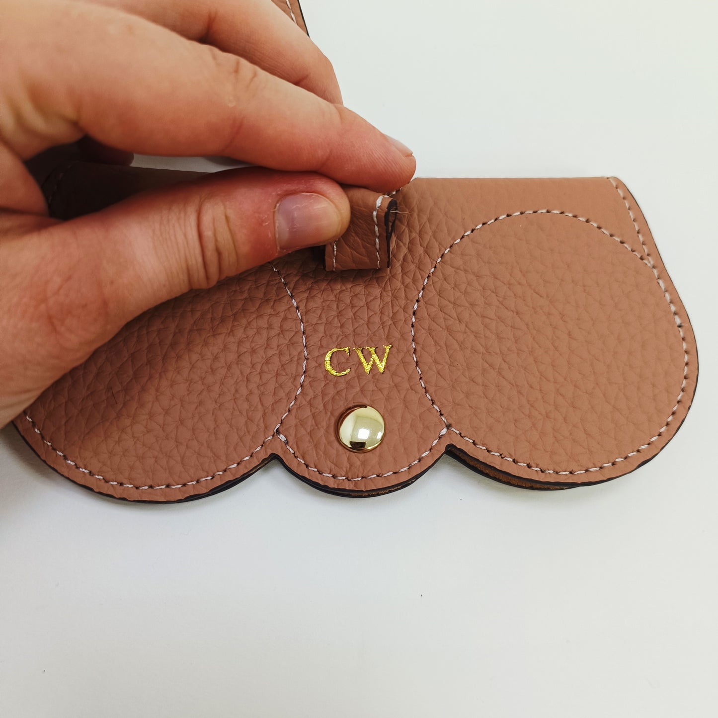 Blush Pink Sunglasses Holder ONE Size | Preloved