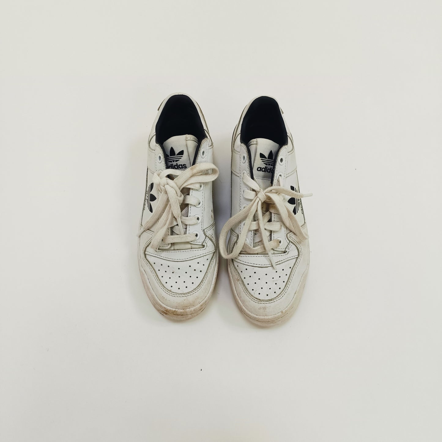 Adidas Black & White Chunky Trainers Size 4 | Preloved