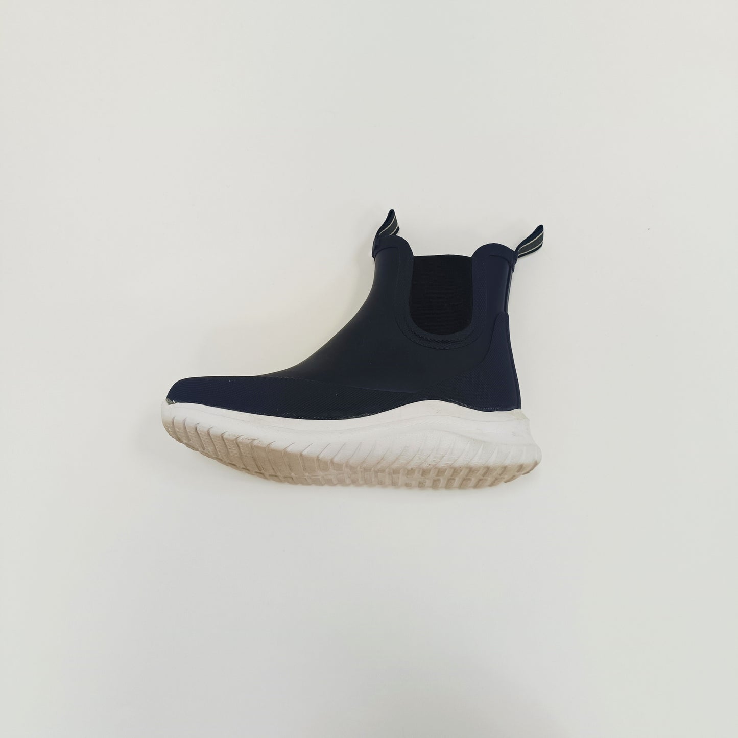 Blue With White Soles Cropped Wellies Size 6 | Preloved
