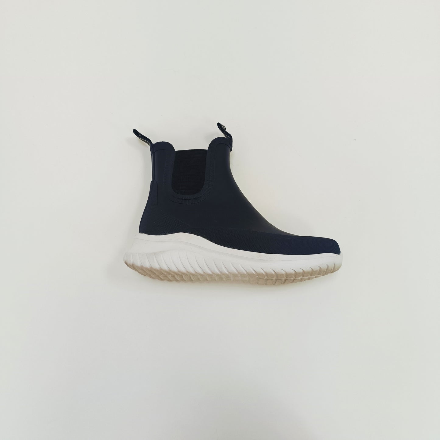Blue With White Soles Cropped Wellies Size 6 | Preloved