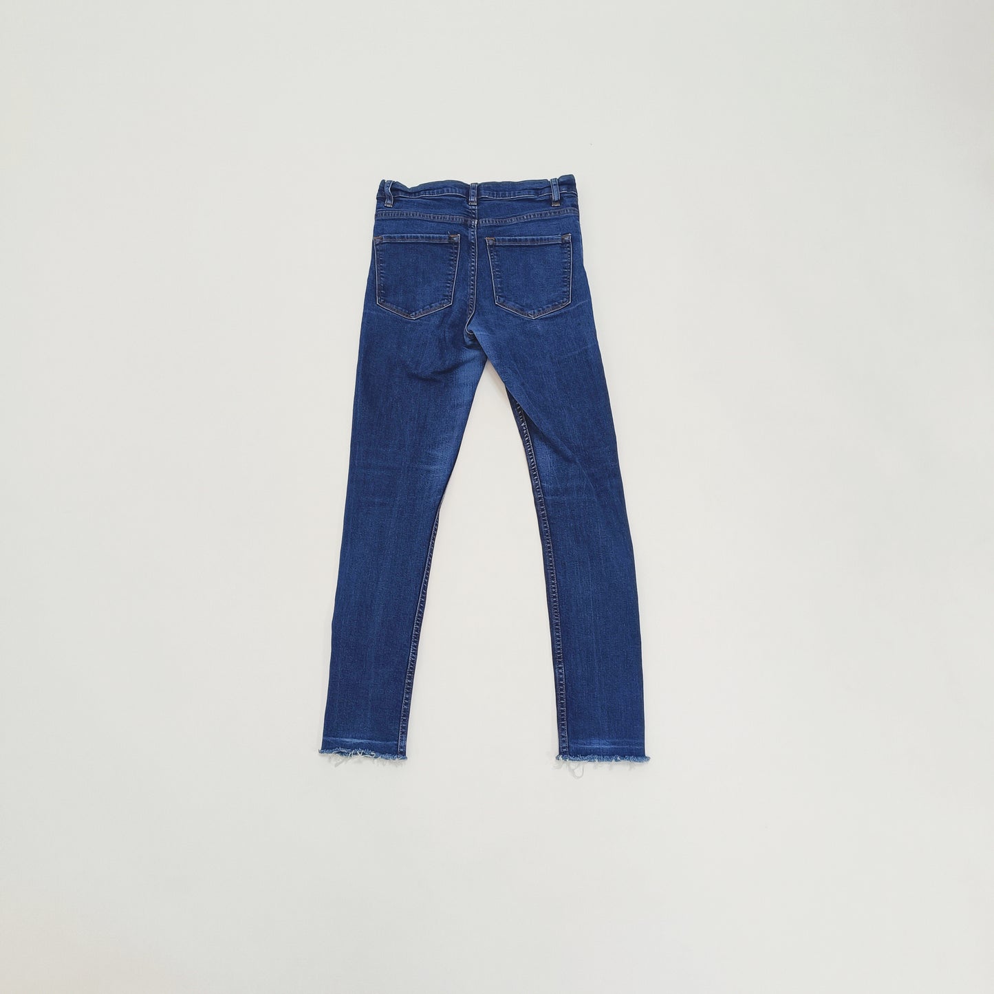 Dark Wash High Waist Super Skinny Jeans Size Small | Preloved