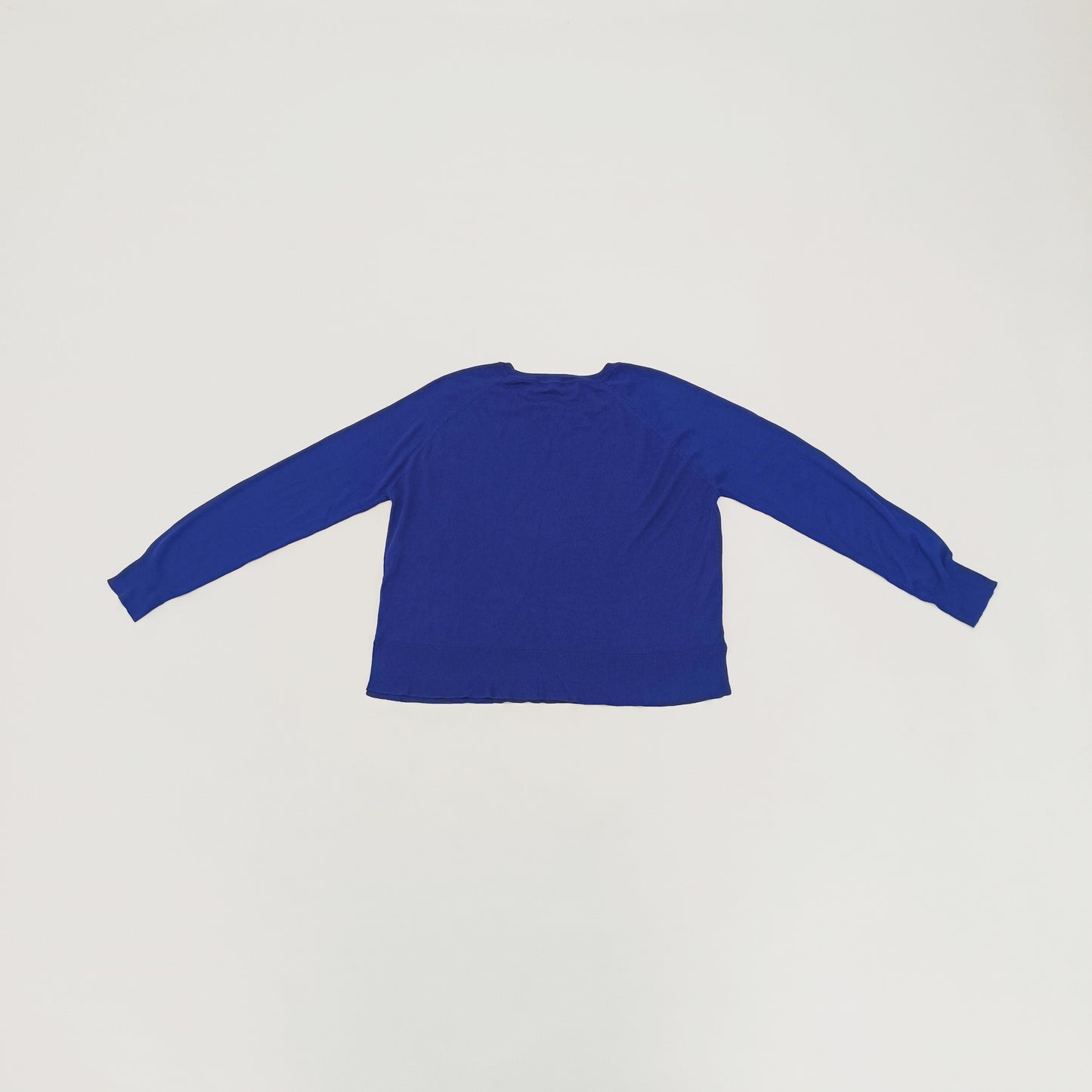 Navy Blue Lightweight Womens Knitted Jumper Size Small | Preloved
