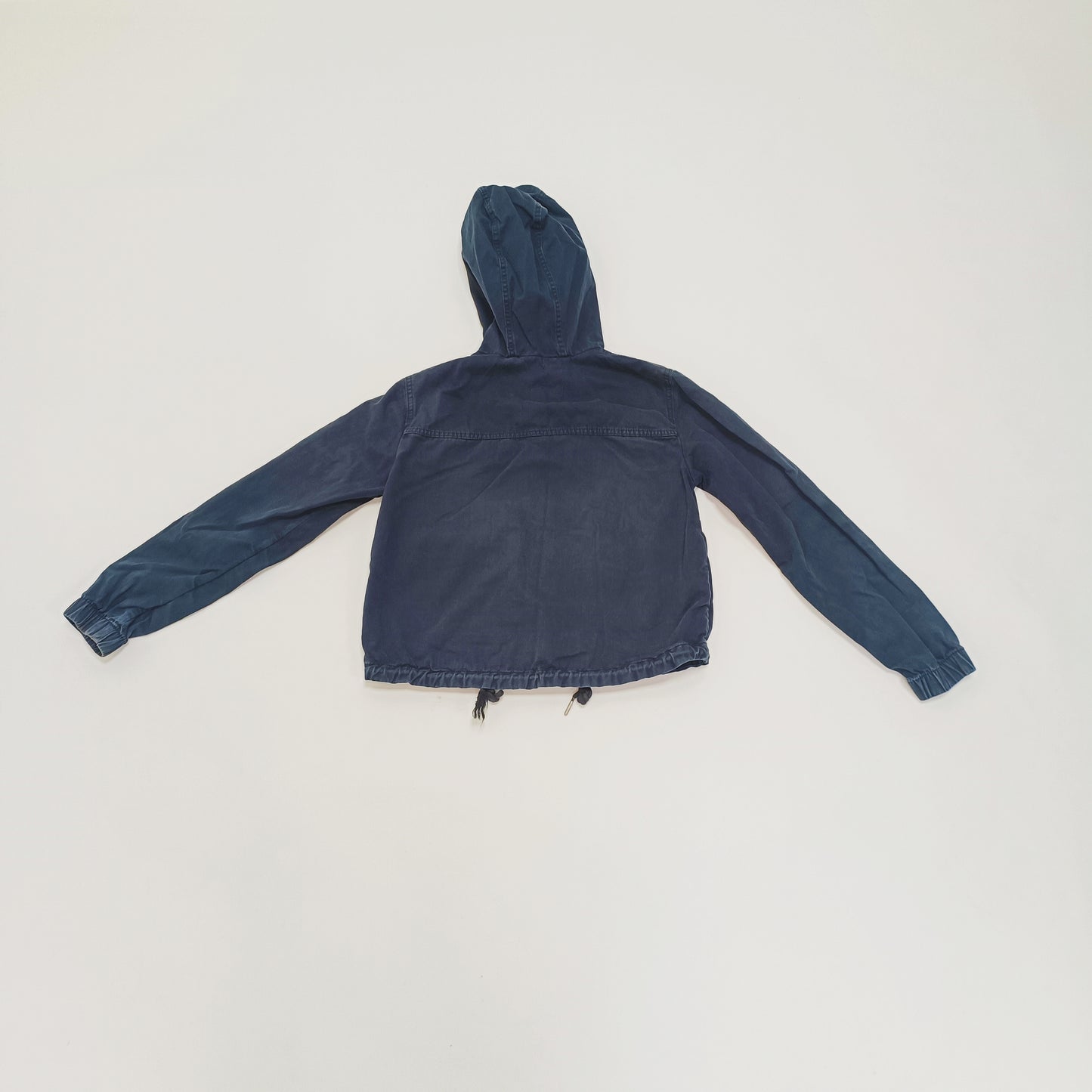 Faded Black Cropped Cargo Jacket Size Extra Small | Preloved