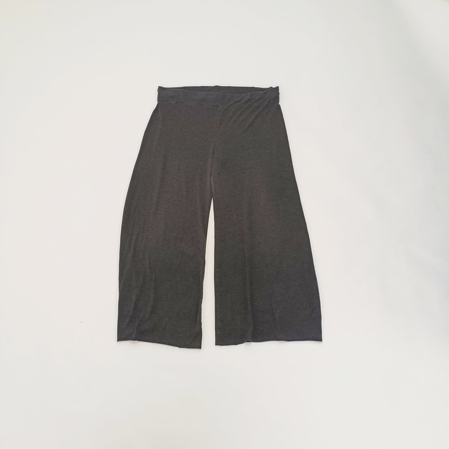 Grey Stretch Fit Flared Leggings Size Large | Preloved