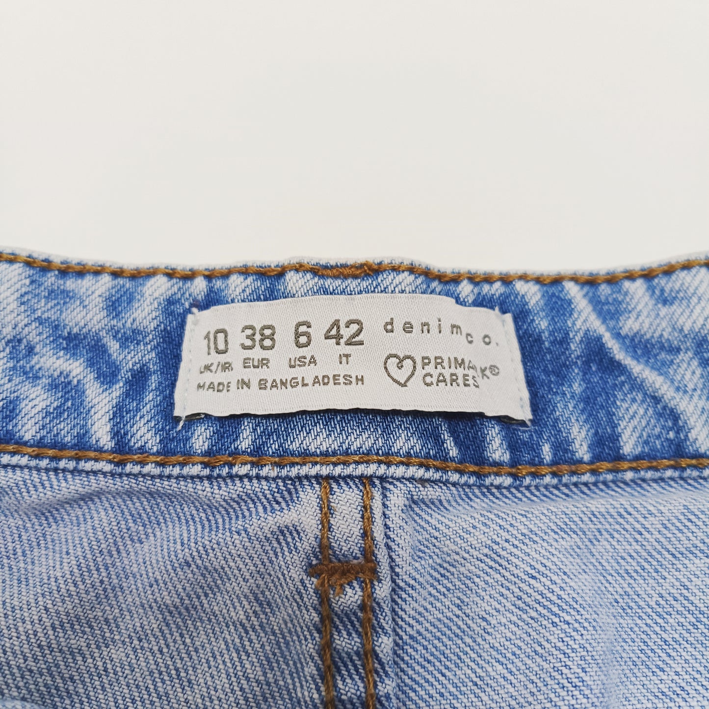 Light Wash High Waist Straight Leg Womens Jeans Size Small | Preloved