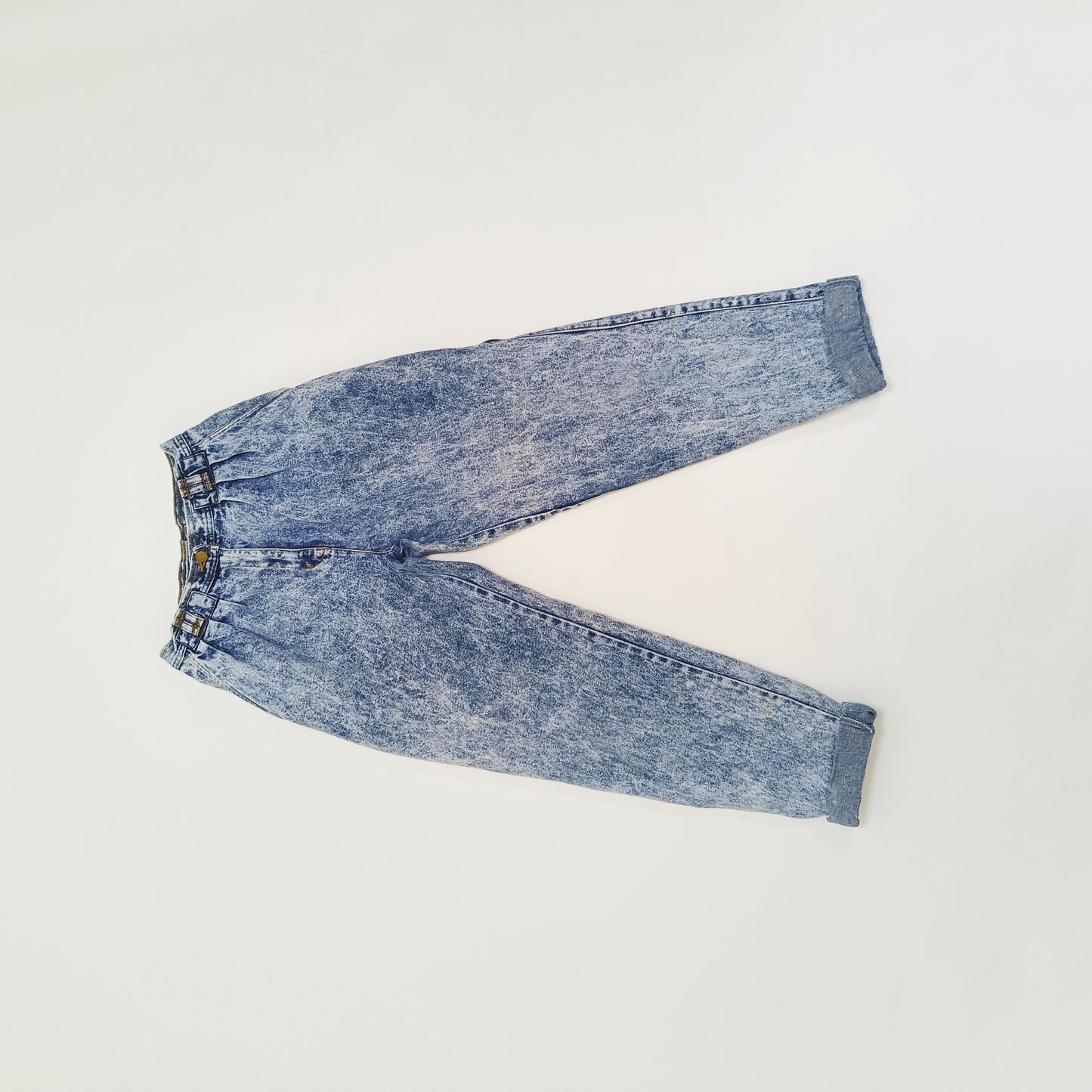 High Waist Vintage Acid Wash Mom Jeans Size Small | Preloved
