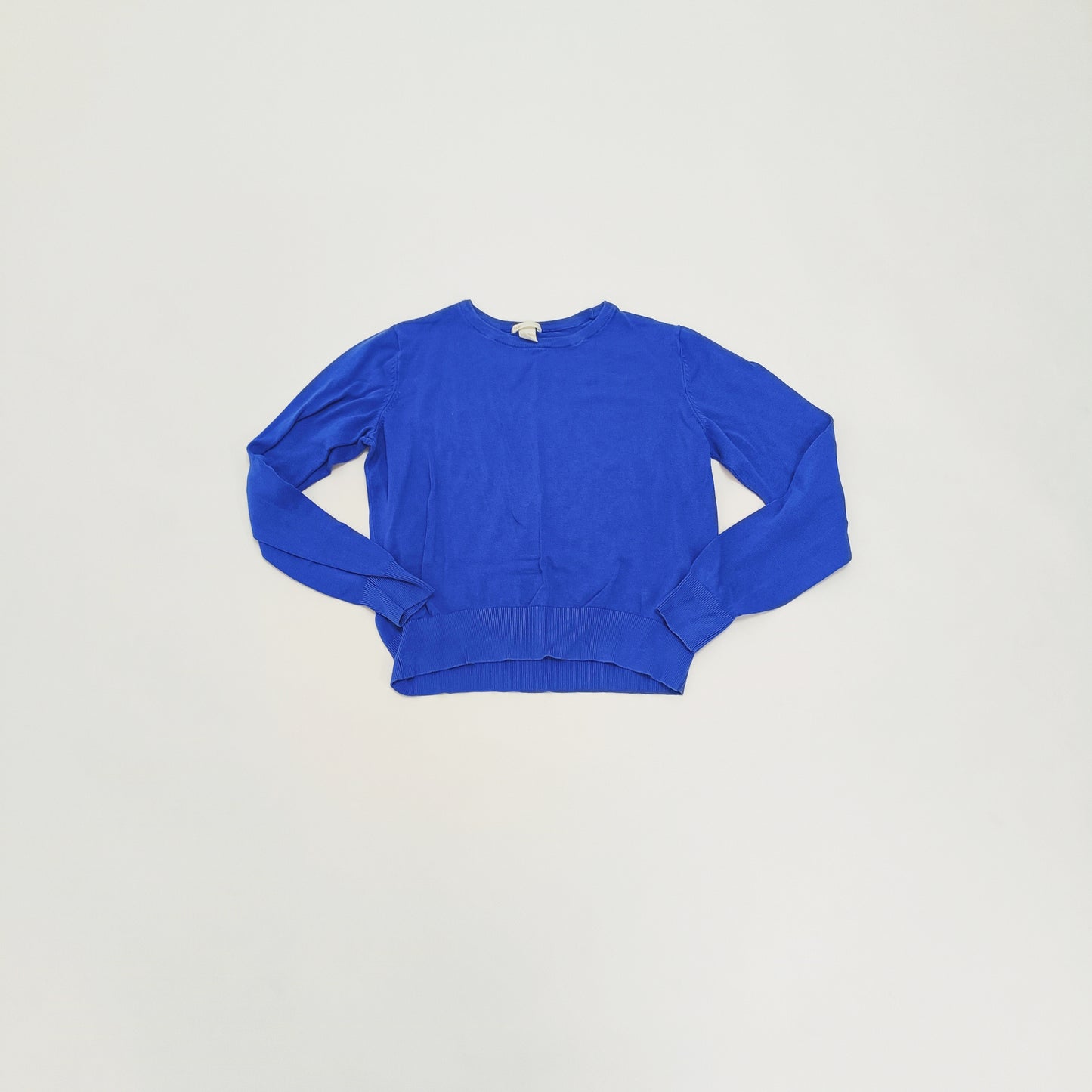 Electric Blue Lightweight Womens Jumper Size Medium | Preloved