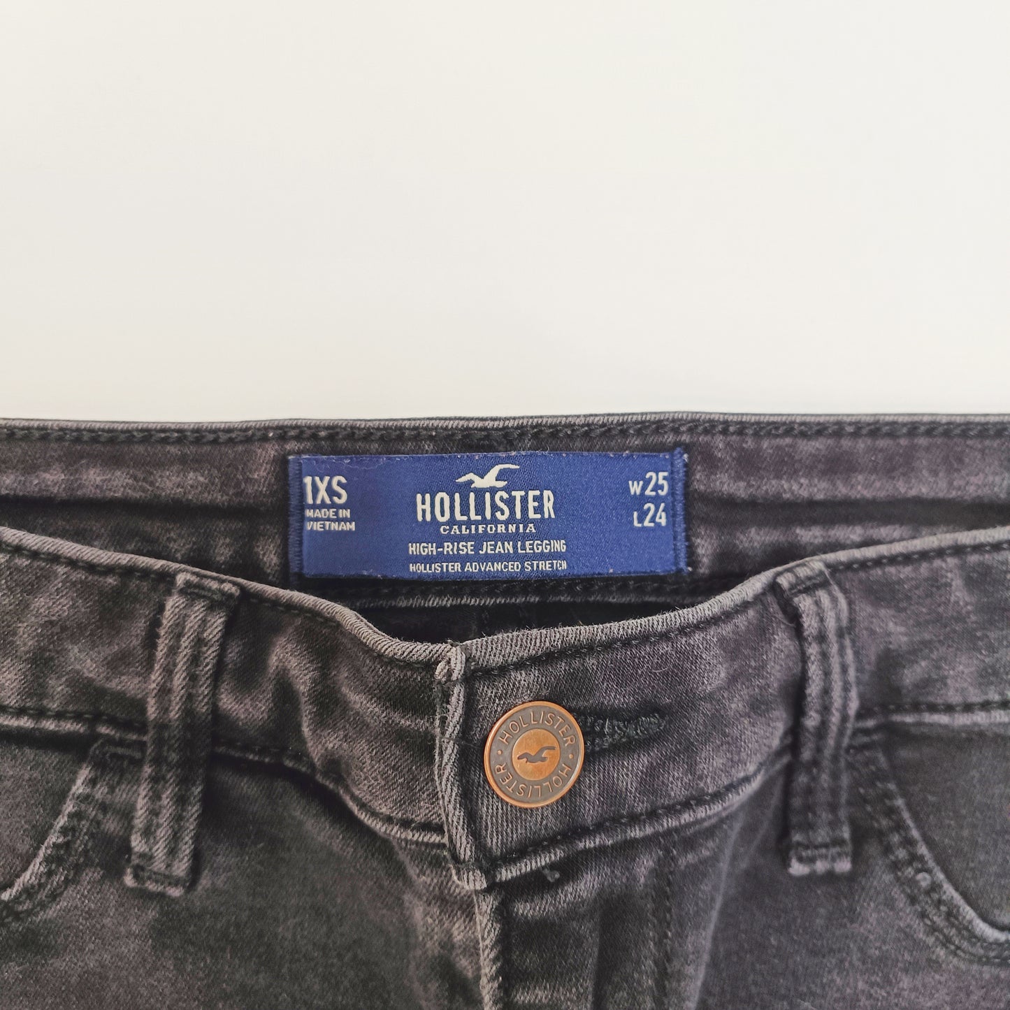 Black Skinny Fit Womens Jeans Size Extra Small | Preloved