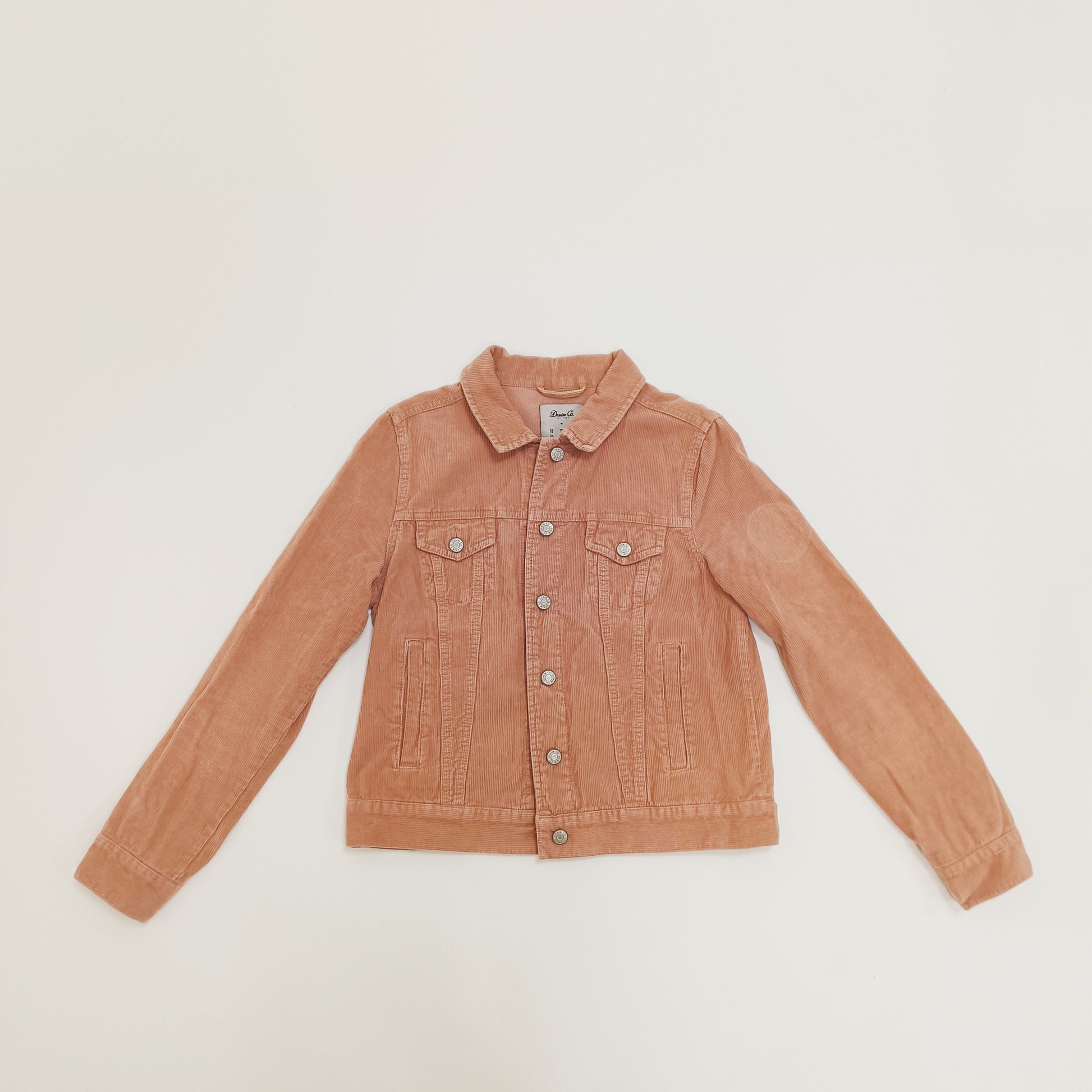 Primark Baby Pink Cropped Denim Jacket