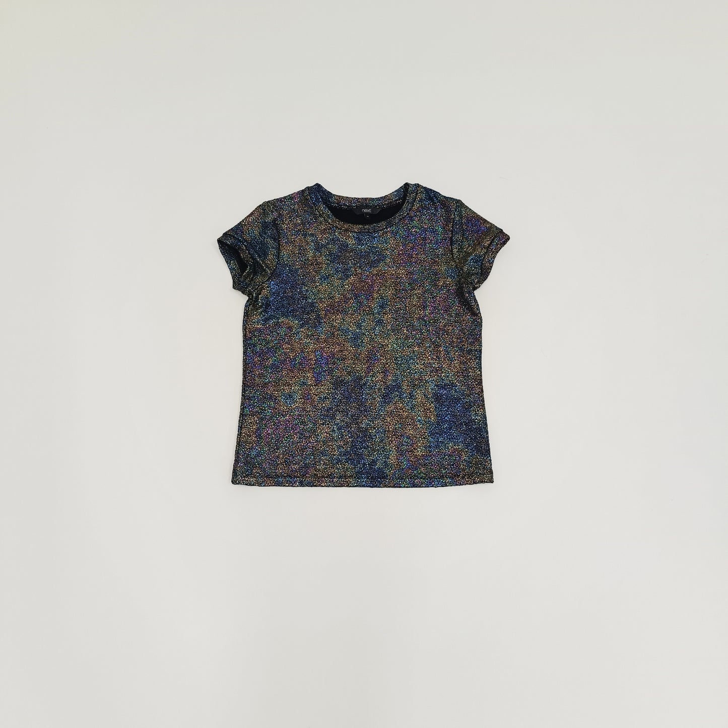 Irridescent Cap Sleeve Top Size Medium | Preloved