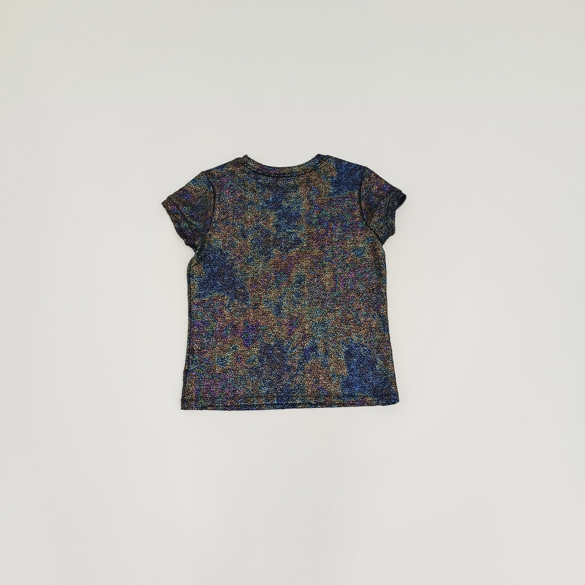 Irridescent Cap Sleeve Top Size Medium | Preloved