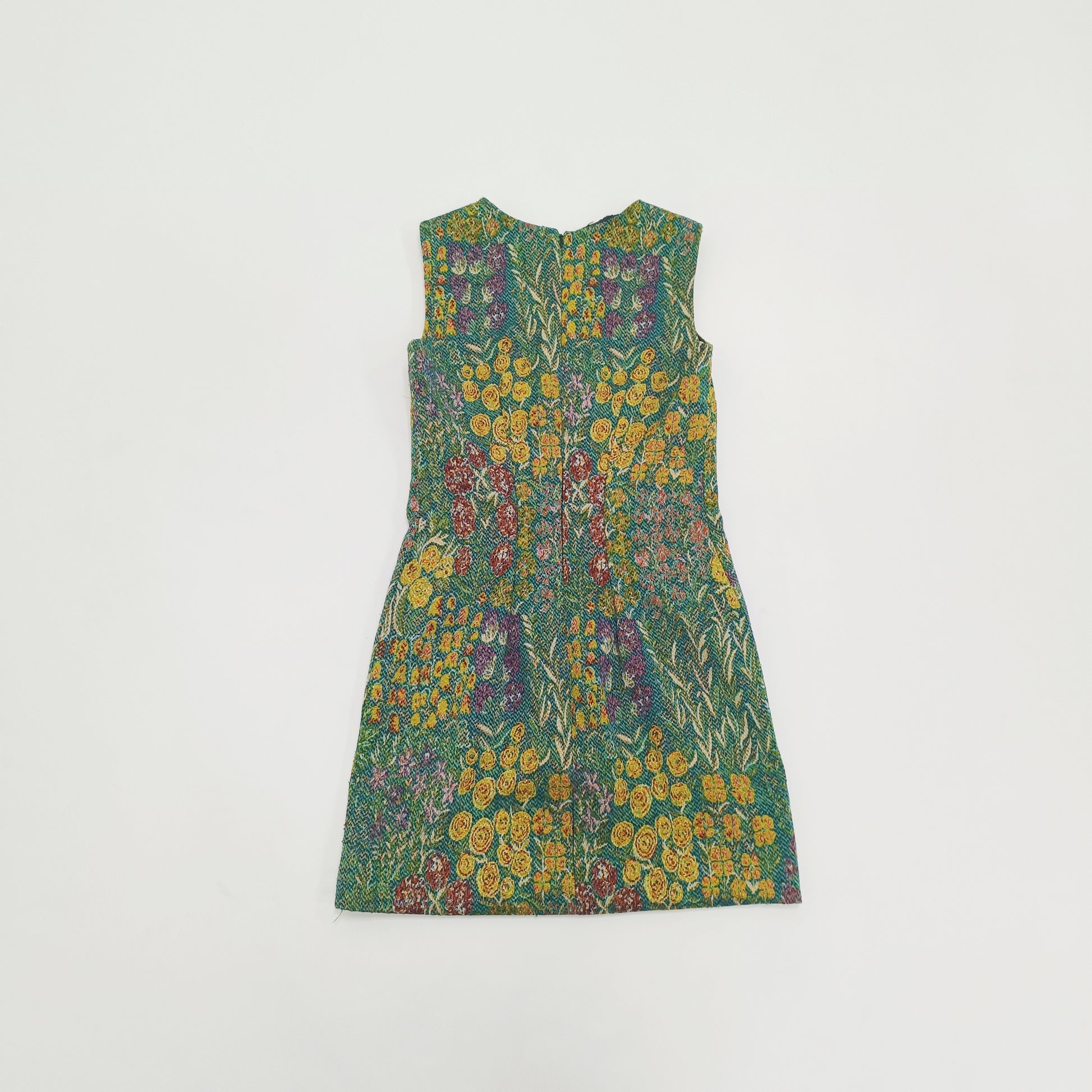 Vintage Fitted Floral Dress