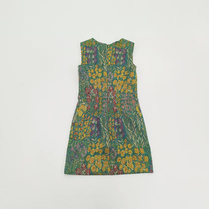 Vintage Fitted Floral Dress