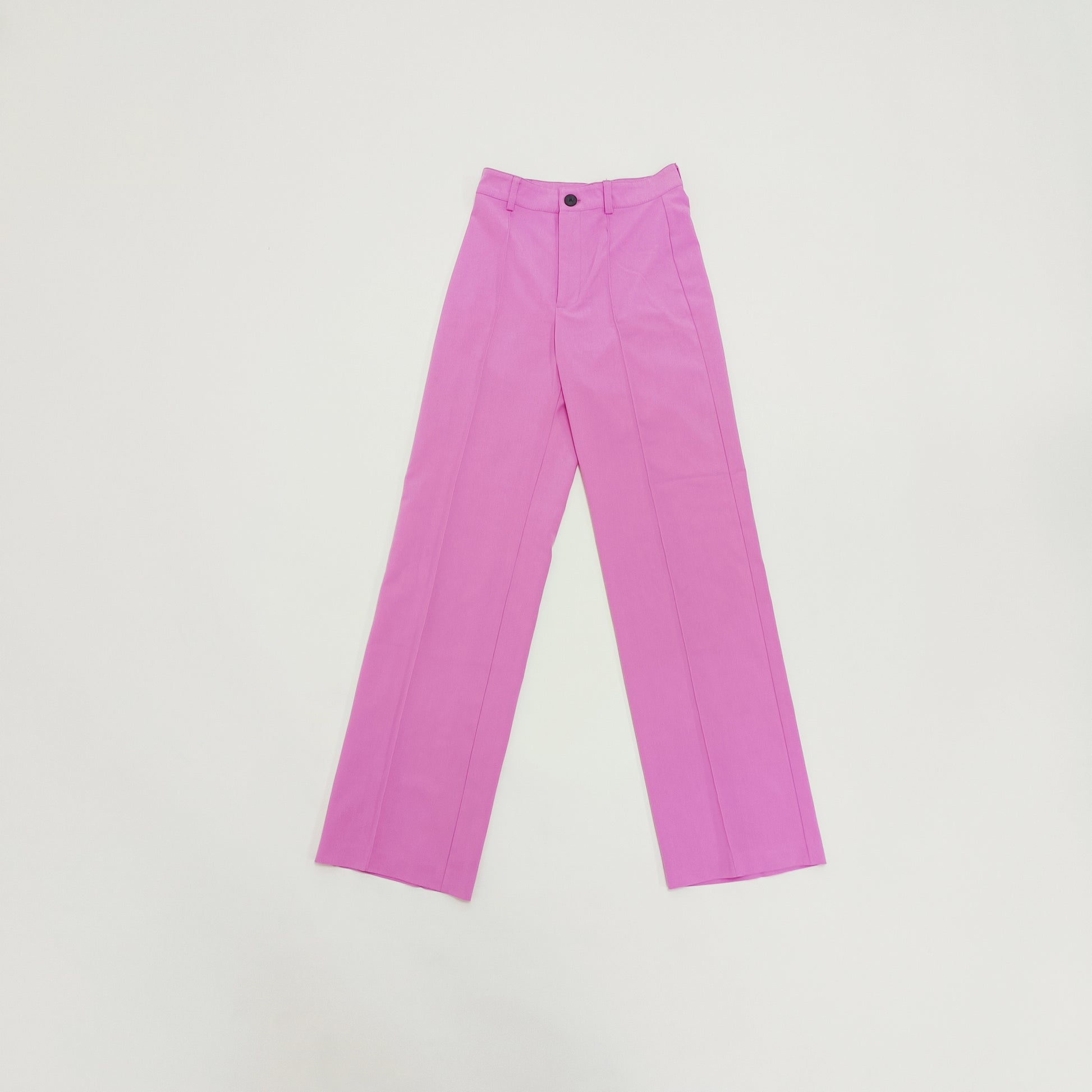 Pull & Bear Pink Wide Leg Trousers