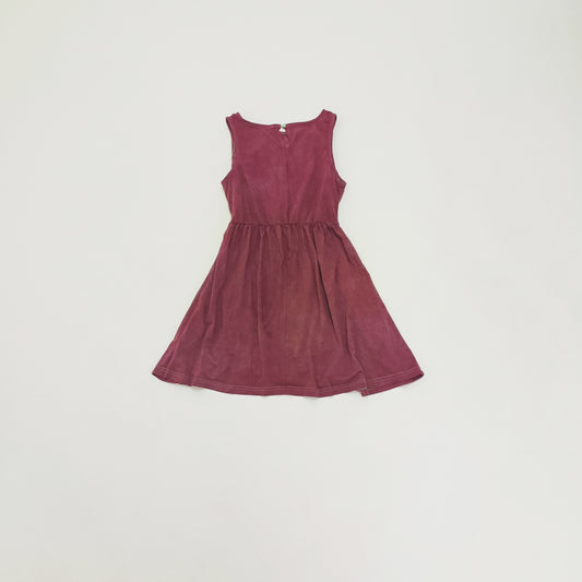 Purple Broderies Front Womens Mini Dress Size Large | Preloved