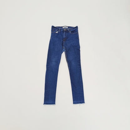 Dark Wash High Waist Super Skinny Jeans Size Small | Preloved