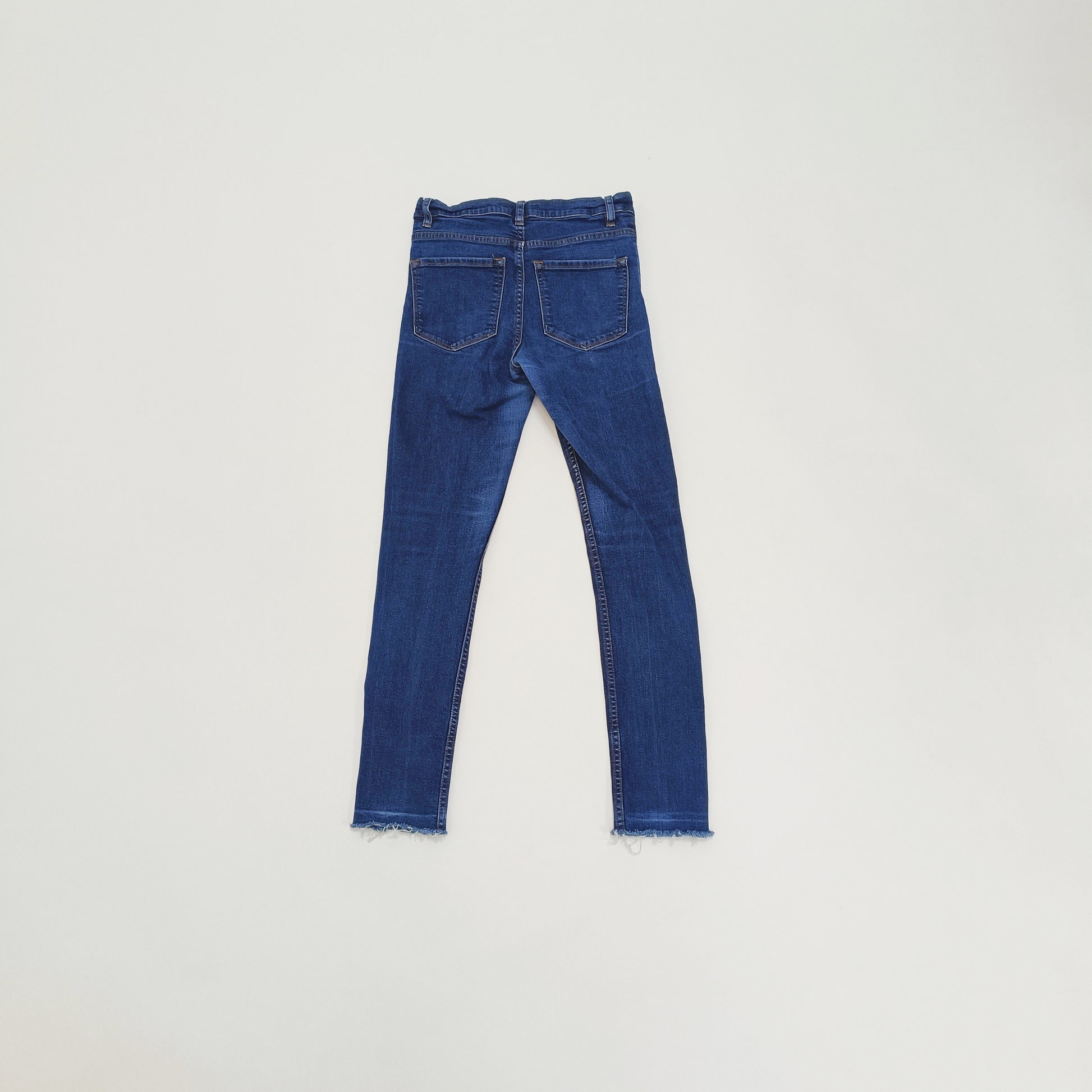 Dark Wash High Waist Super Skinny Jeans Size Small | Preloved