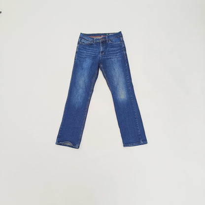 Dark Wash Straight Leg Mens Denim Jeans Size Small | Preloved