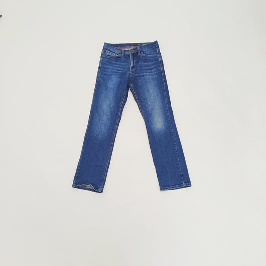 Dark Wash Straight Leg Mens Denim Jeans Size Small | Preloved