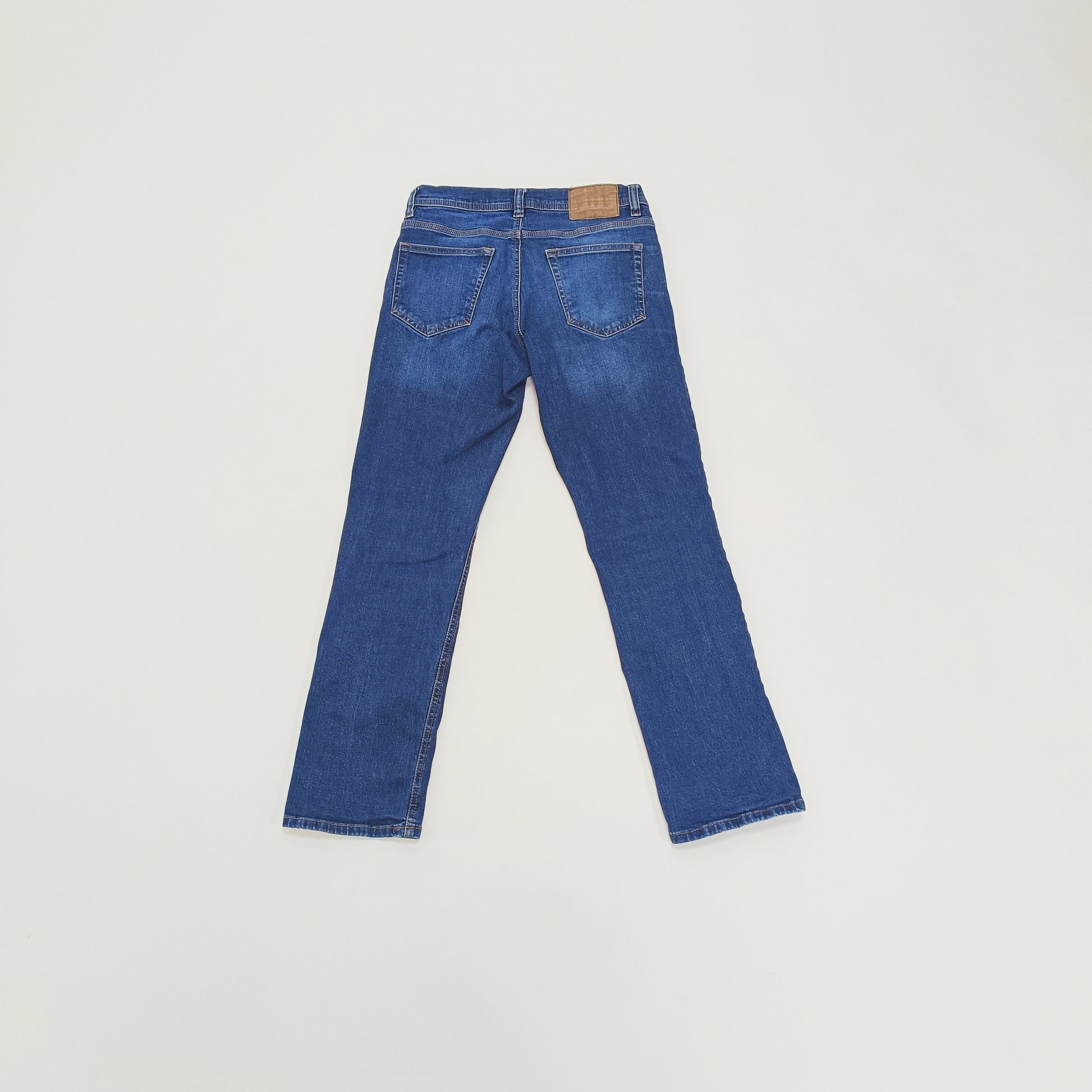 Dark Wash Straight Leg Mens Denim Jeans Size Small | Preloved