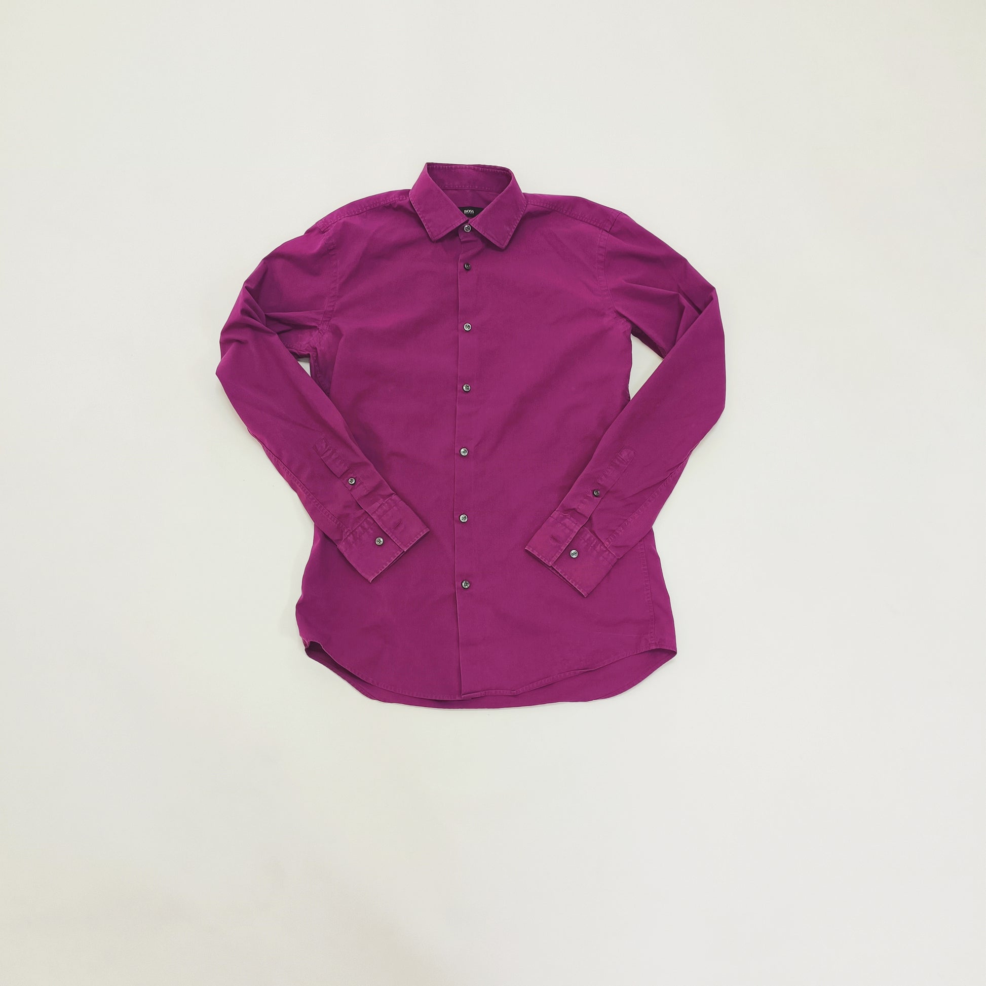 Purple Slim Fit Long Sleeve Shirt Size Small | Preloved