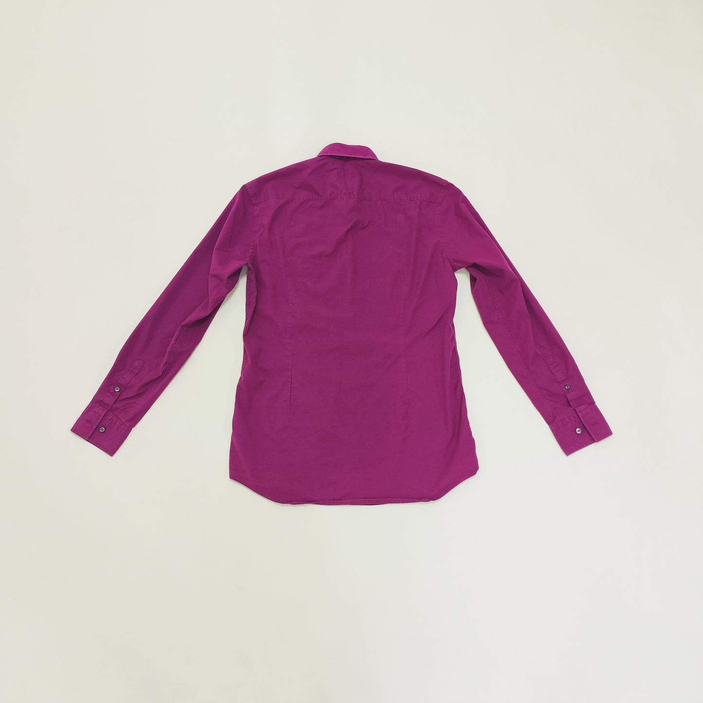 Purple Slim Fit Long Sleeve Shirt Size Small | Preloved