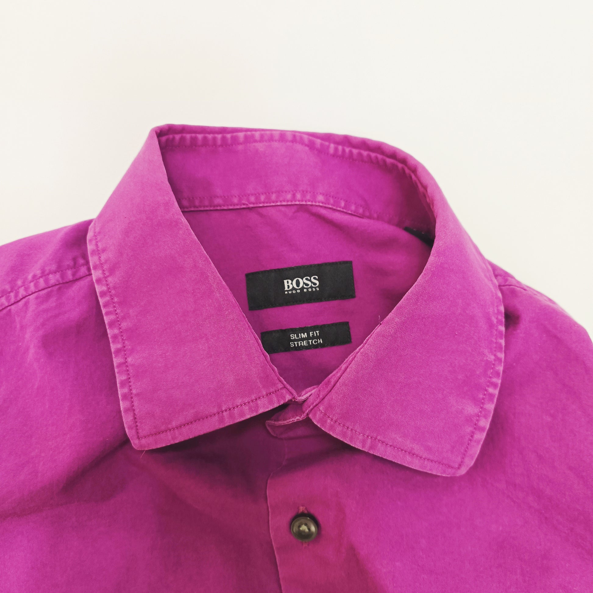 Purple Slim Fit Long Sleeve Shirt Size Small | Preloved