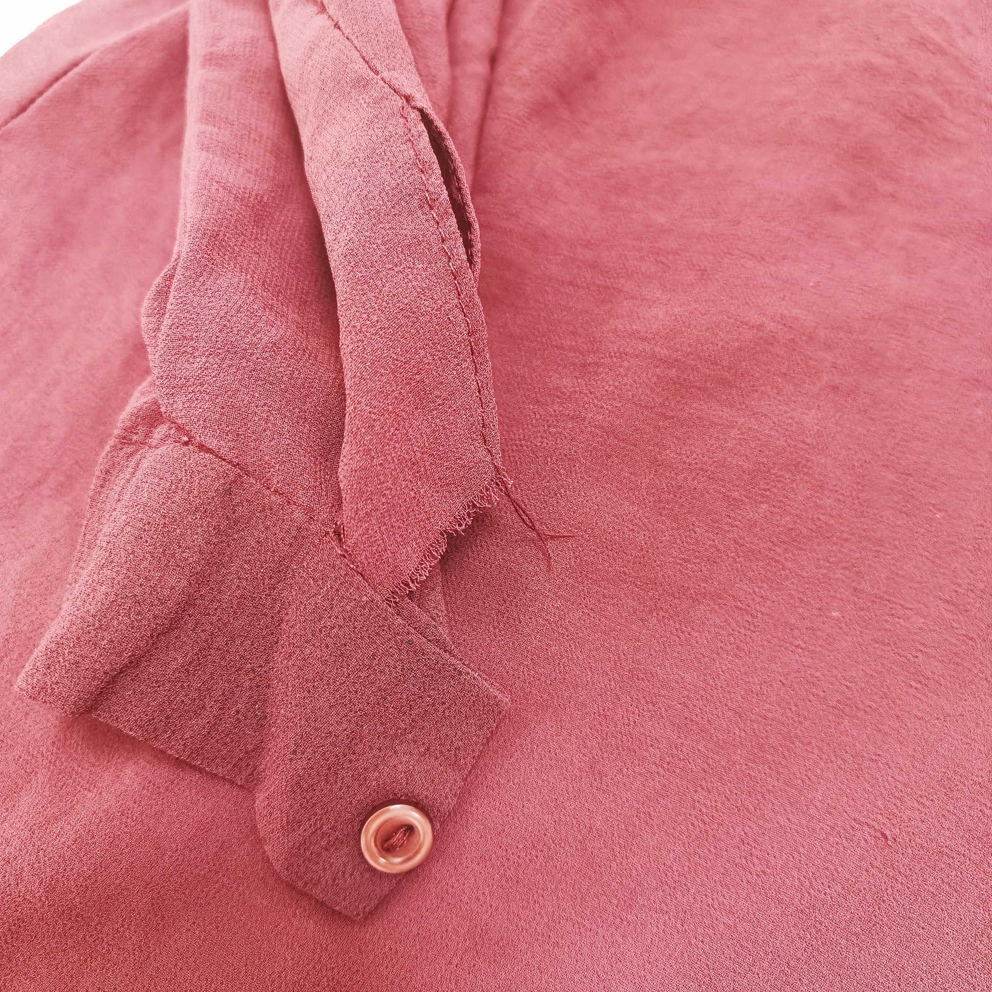 Burgundy Sheer Shirt With Lace Panelling Size Extra Large | Preloved