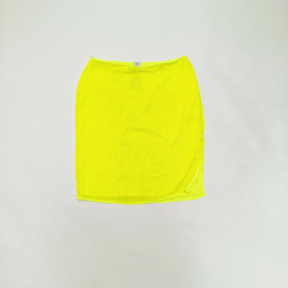 Fluorescent Yellow Sequin Festival Midi Skirt Size Extra Extra Large | Preloved