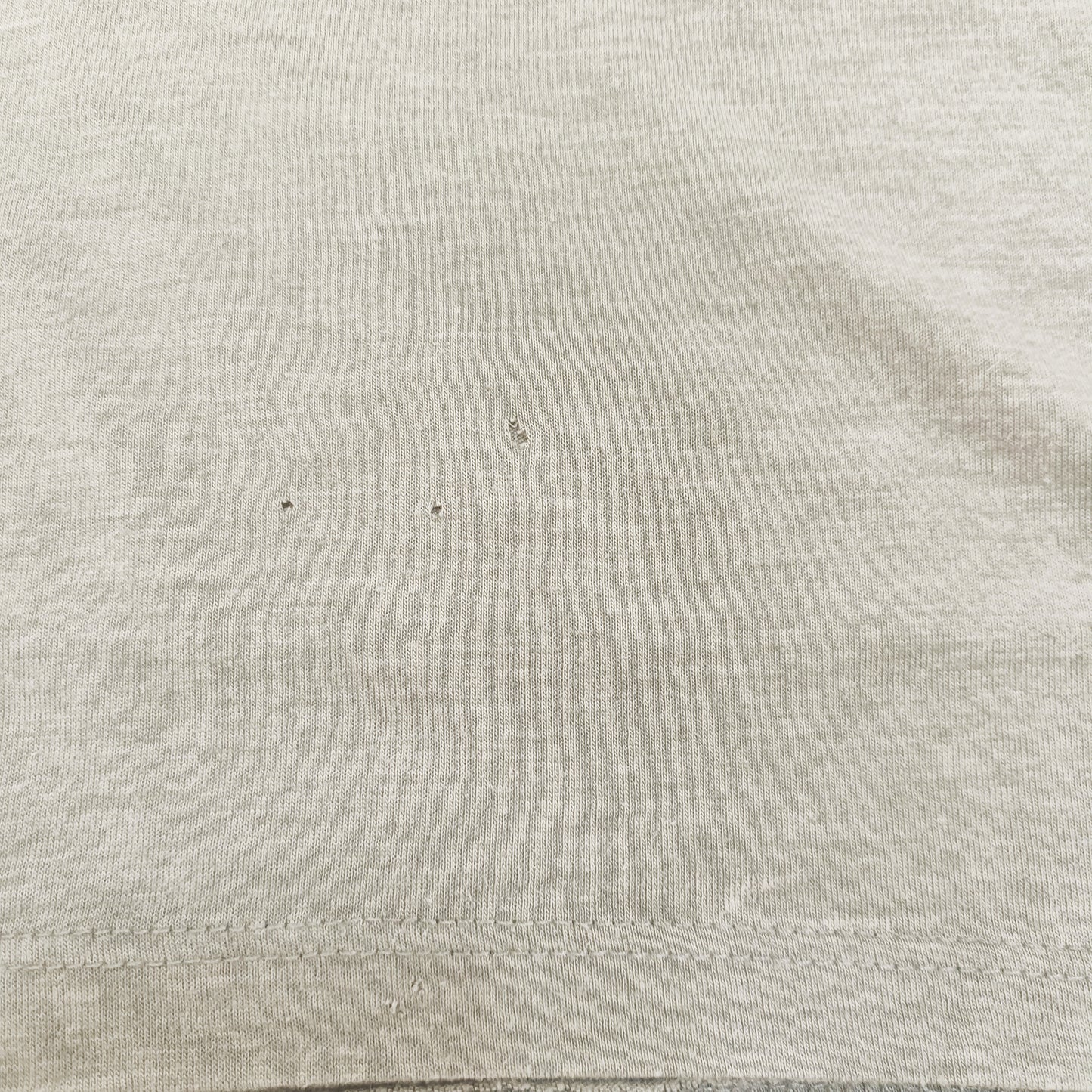 Grey Scoop Neck Womens Short Sleeve T-Shirt Size Small | Preloved