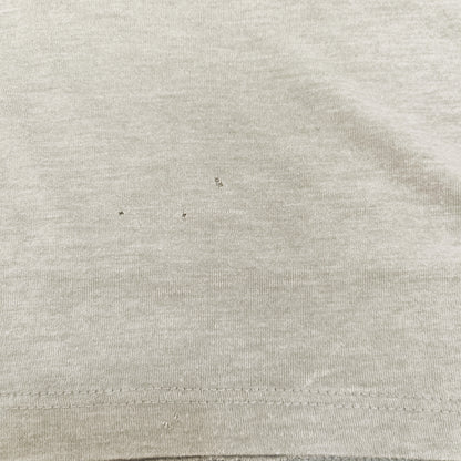 Grey Scoop Neck Womens Short Sleeve T-Shirt Size Small | Preloved