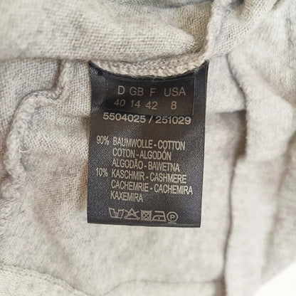 Grey Flared Mini Dress Size Medium | Preloved