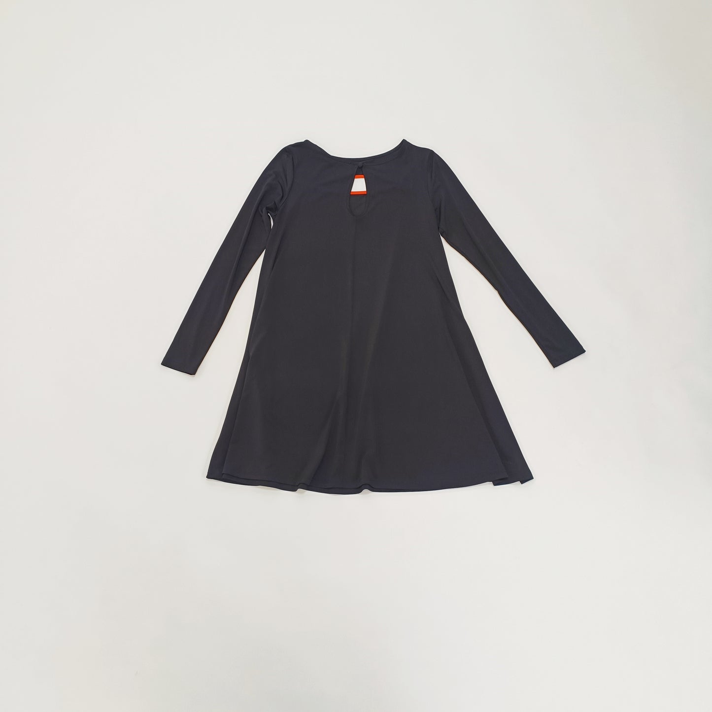 Black Cut Out Flared Mini Dress Size Small | Preloved