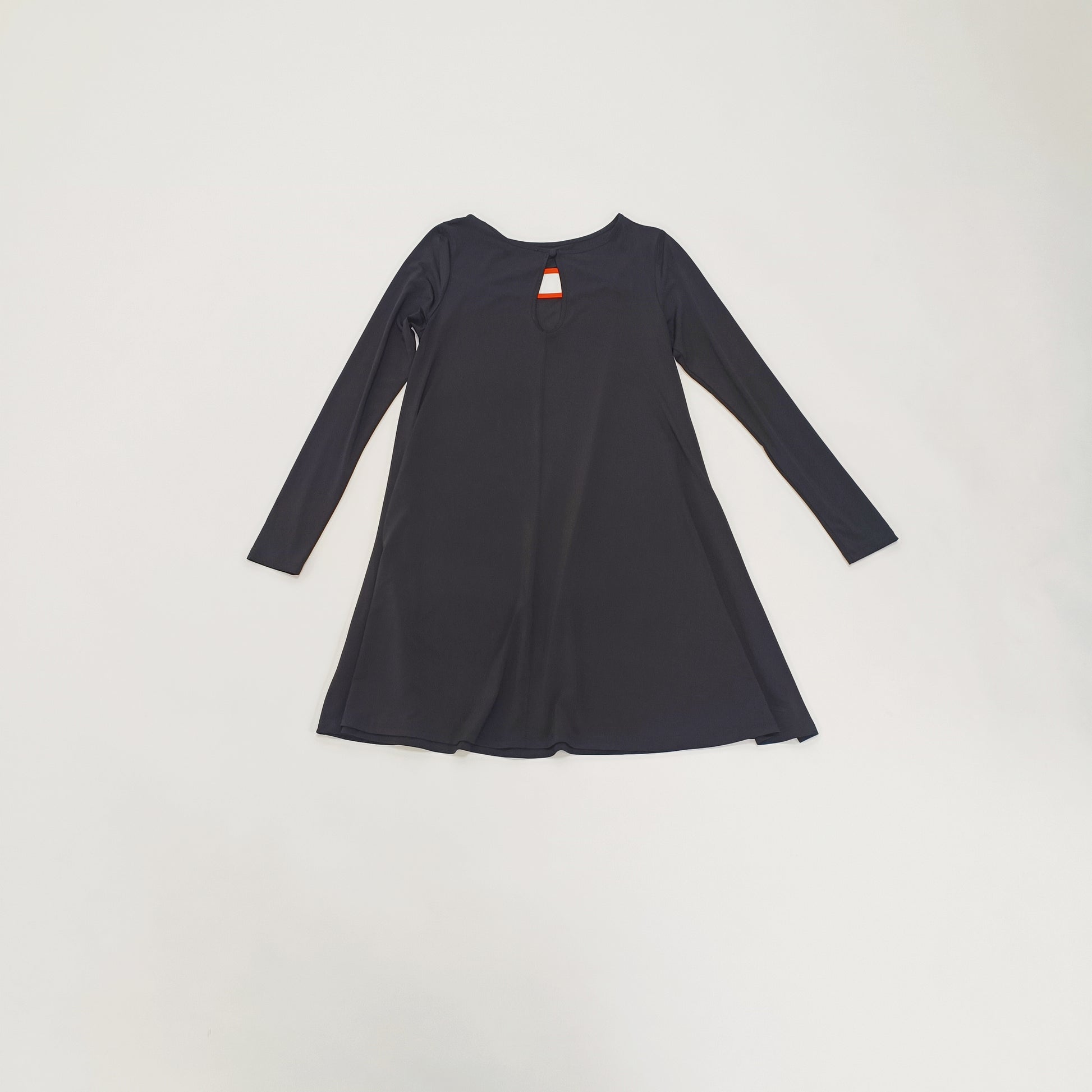 Black Cut Out Flared Mini Dress Size Small | Preloved