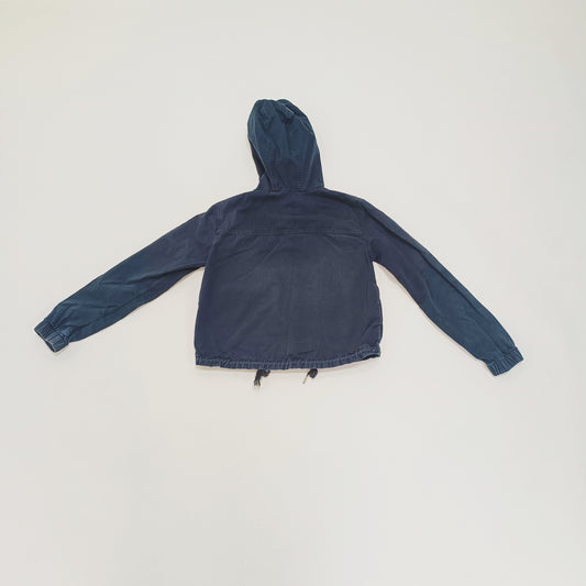 Faded Black Cropped Cargo Jacket Size Extra Small | Preloved
