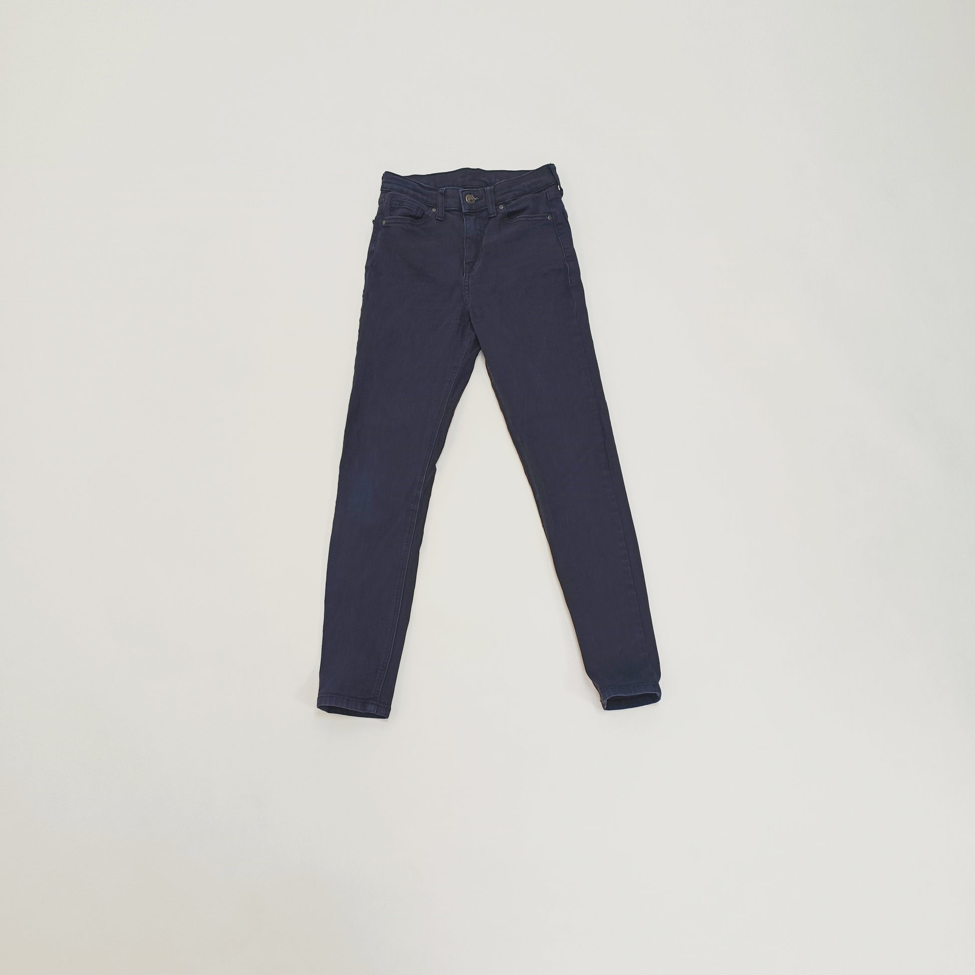 Black High Waist Skinny Leg Jeans Size Extra Small | Preloved