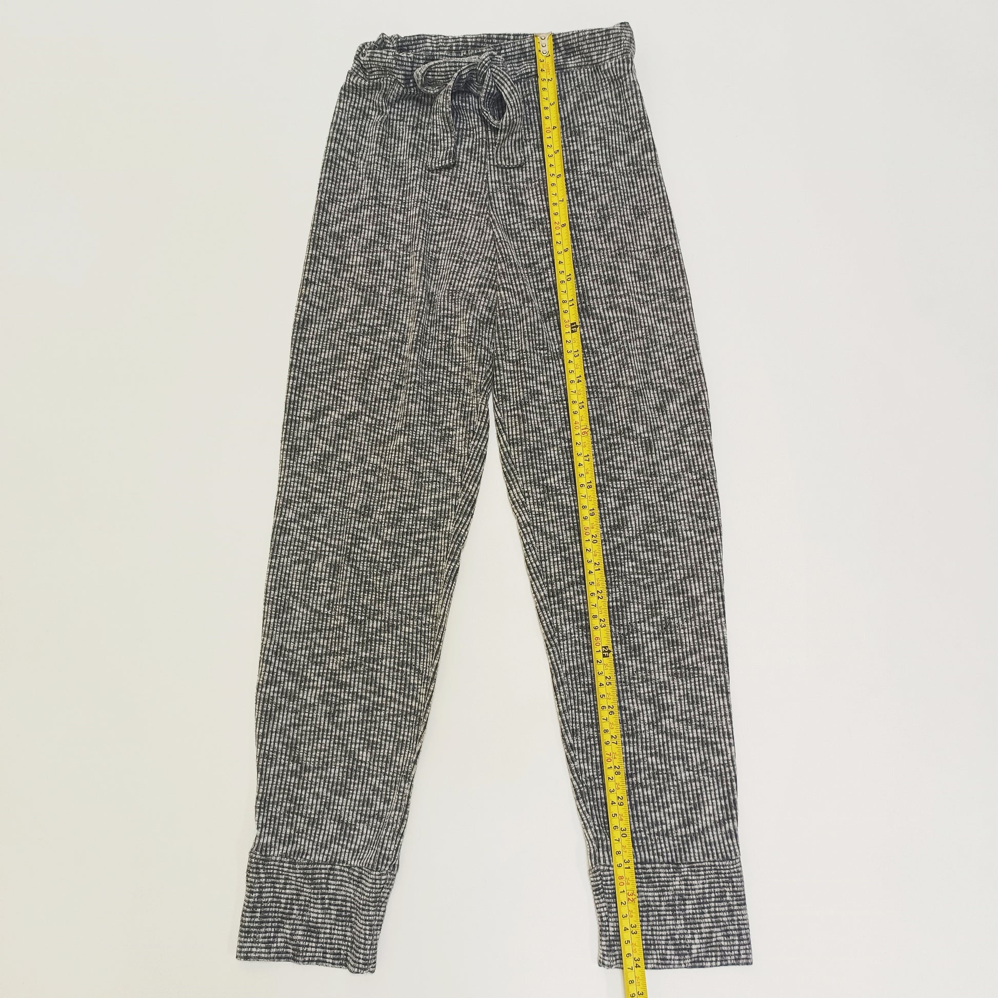Grey Slim Leg High Waist Joggers Size Extra Small | Preloved