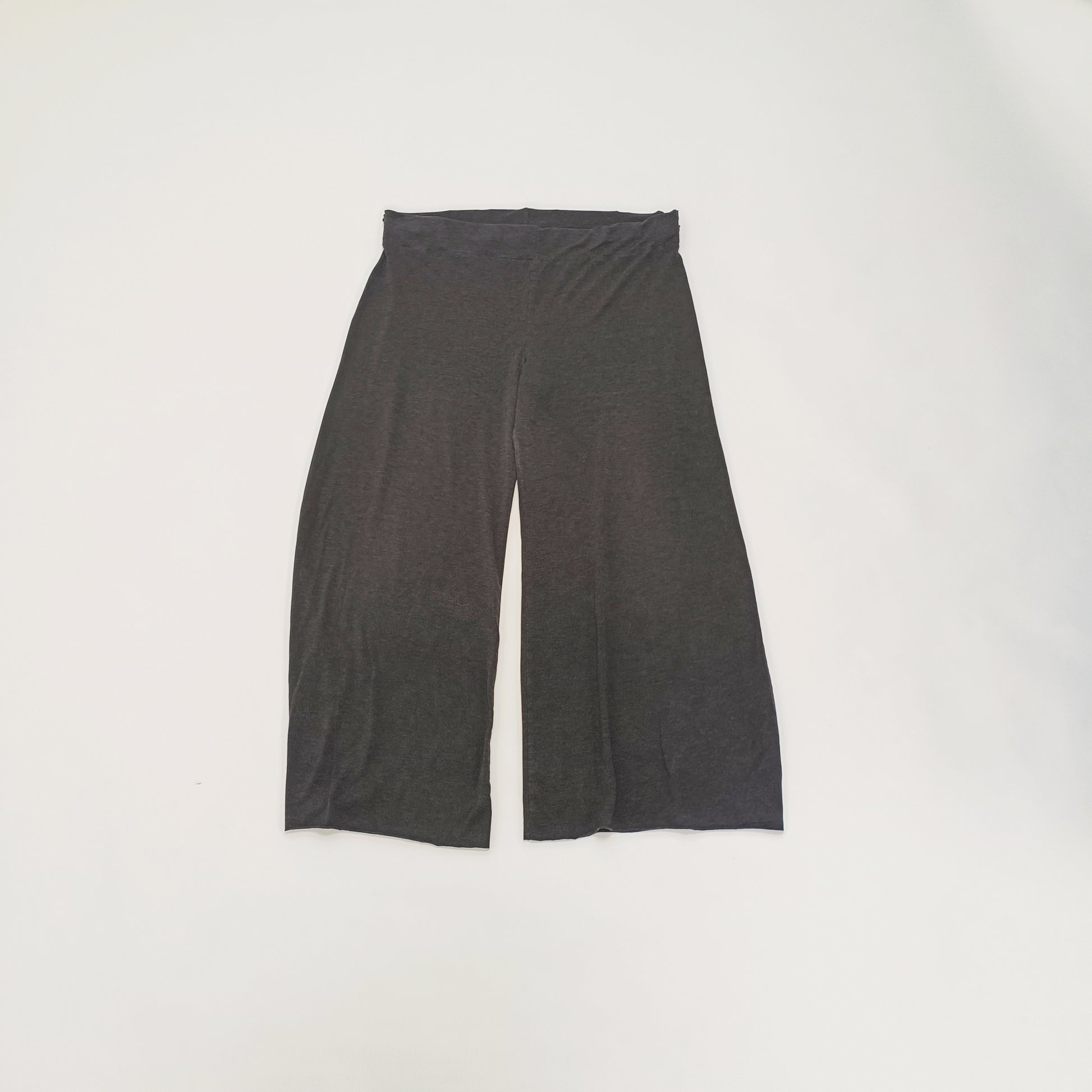 Grey Stretch Fit Flared Leggings Size Large | Preloved