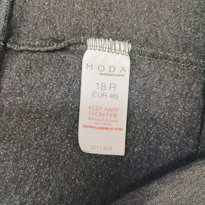 Grey Stretch Fit Flared Leggings Size Large | Preloved