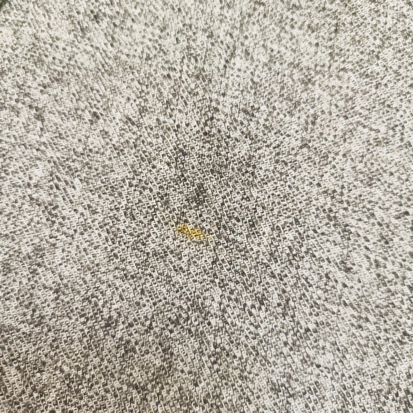 Grey Flecked Cropped Womens Hoodie Size Extra Large | Preloved