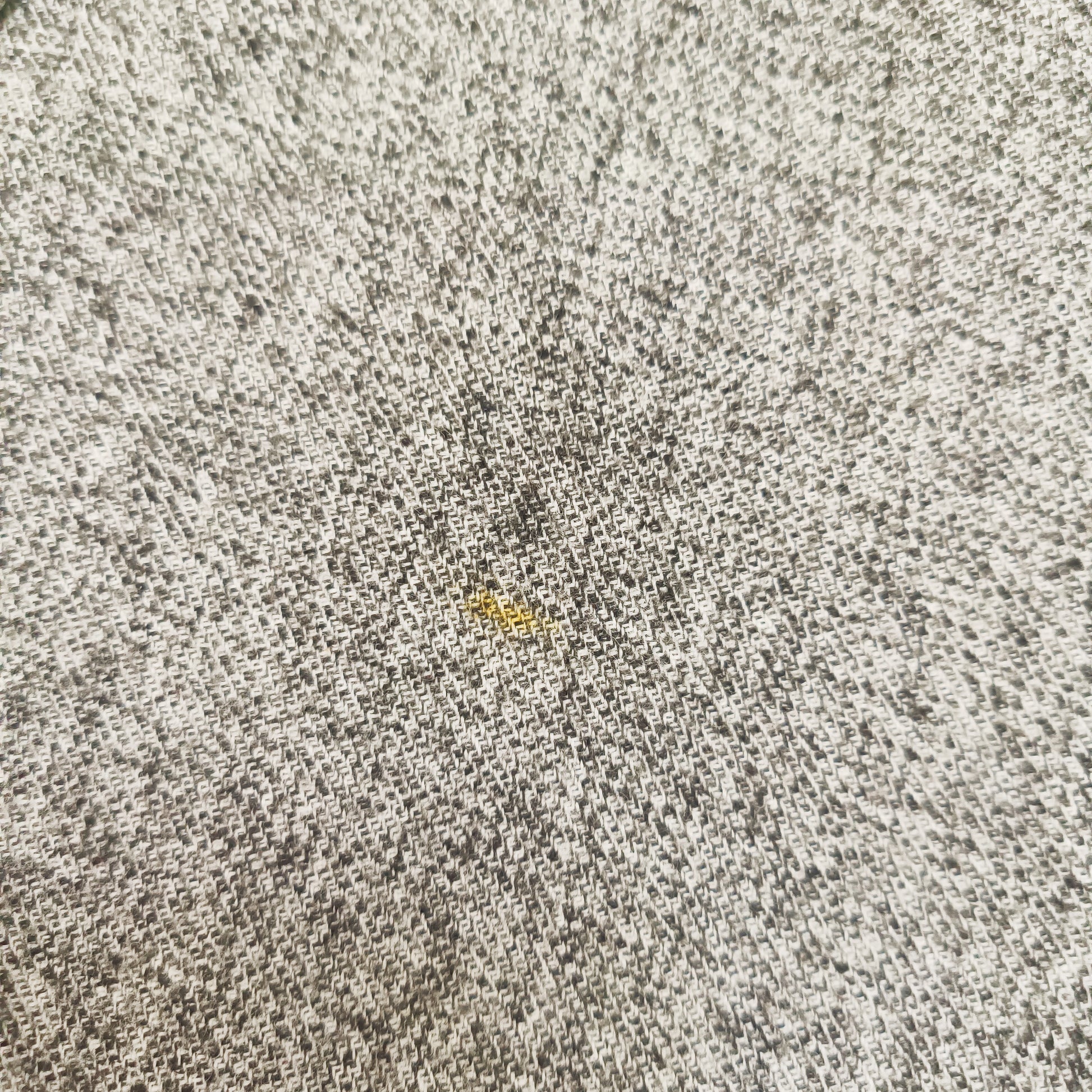Grey Flecked Cropped Womens Hoodie Size Extra Large | Preloved