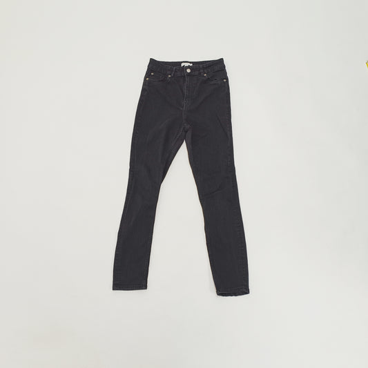 Black High Waist Skinny Jeans Size Medium | Preloved