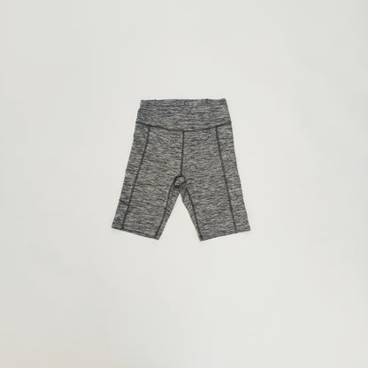 Grey Flecked High Waist Mid Length Shorts Size Small | Preloved