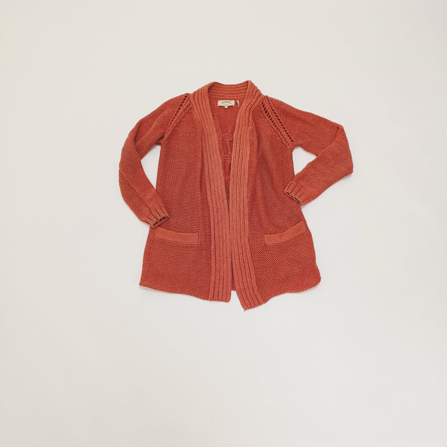 Dusty Pink Oversized Chunky Knit Cardigan Size Medium | Preloved