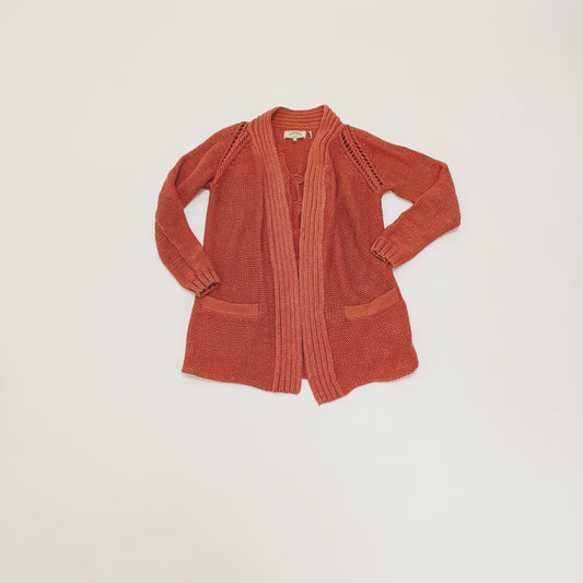 Dusty Pink Oversized Chunky Knit Cardigan Size Medium | Preloved