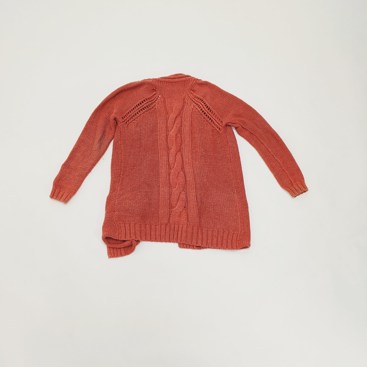Dusty Pink Oversized Chunky Knit Cardigan Size Medium | Preloved