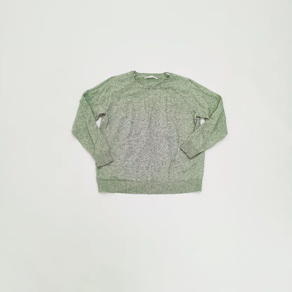 Light Green Crew Neck Knitted Jumper Size Small | Preloved