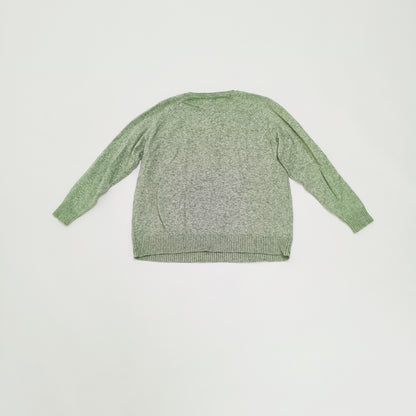 Light Green Crew Neck Knitted Jumper Size Small | Preloved