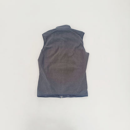 Black Womens Fleece Zip Up Gilet | Preloved