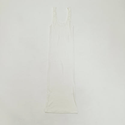 Cream Ribbed Sleeveless Mini Dress | Preloved